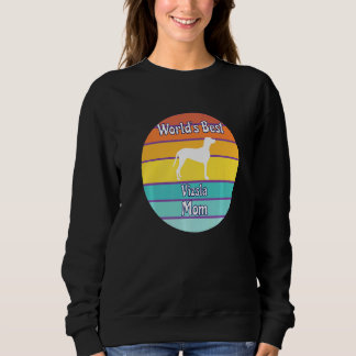 Beste Vizsla-Mutter der Welt Sweatshirt