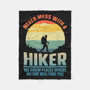 Beste Wanderkunst für Männer Frauen Outdoor-Wander Fleecedecke
