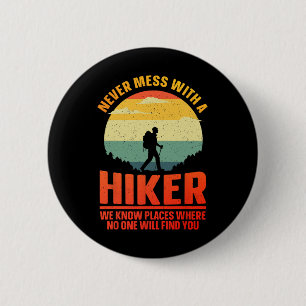 Beste Wandkunst für Männer Frauen Outdoor-Wander-A Button