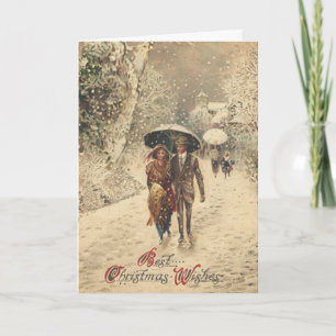 Beste Weihnachtswünsche - Karte