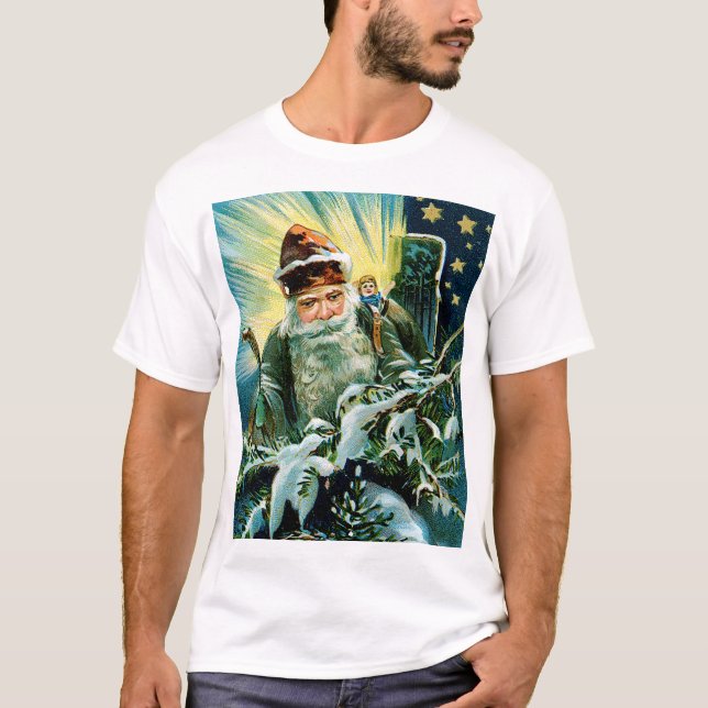 Beste Weihnachtswünsche T-Shirt (Vorderseite)