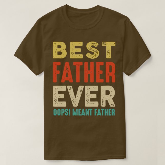Beste weitere Oops ich Pater Funny Vater Pater T-Shirt (Design vorne)
