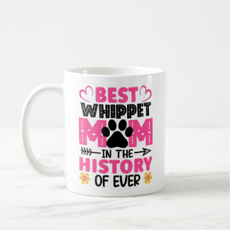 Beste Whippet-Mama in der Geschichte eines jeden H Kaffeetasse