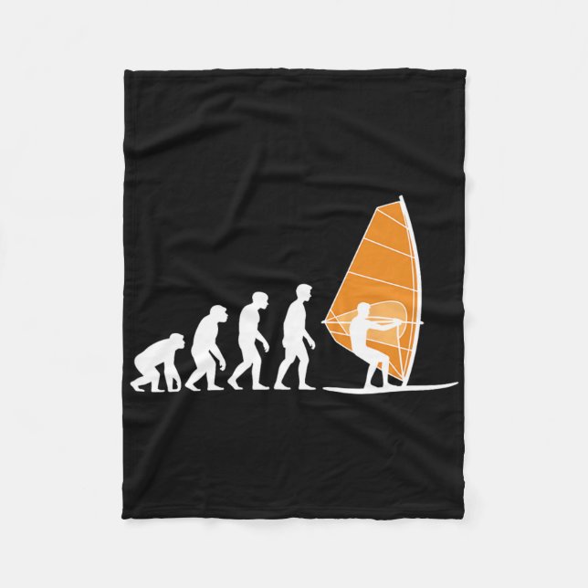 Beste Windsurfing-Kunst für Männer Frauen Windsurf Fleecedecke (Vorderseite)