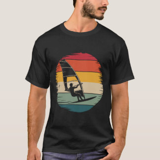 Beste Windsurfing-Kunst für Männer Frauen Windsurf T-Shirt
