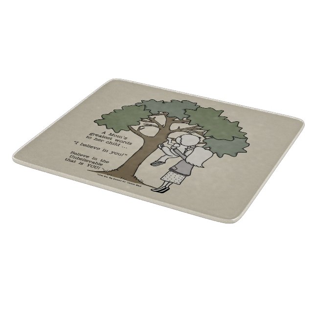 Beste Worte der Mama Schneidebrett (Ecke)