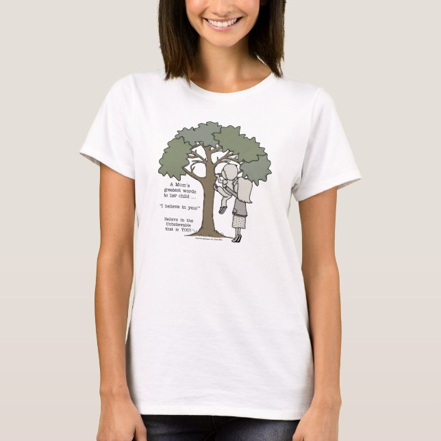 Beste Worte der Mama T-Shirt (Vorderseite)