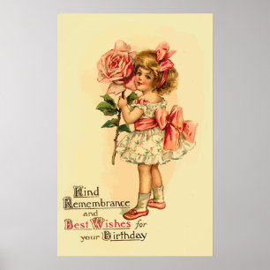 Beste Wünsche für Ihren Geburtstag Poster