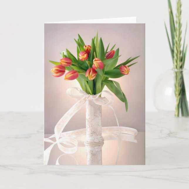 Beste Wünsche Karte (Vorderseite)