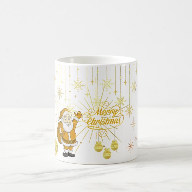 Beste Wünsche Neujahrs-Pokal Kaffeetasse (Mittel)
