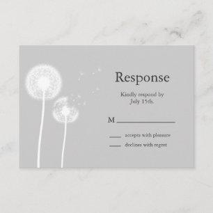 Beste Wünsche! UAWG (Schwarzes) RSVP Karte