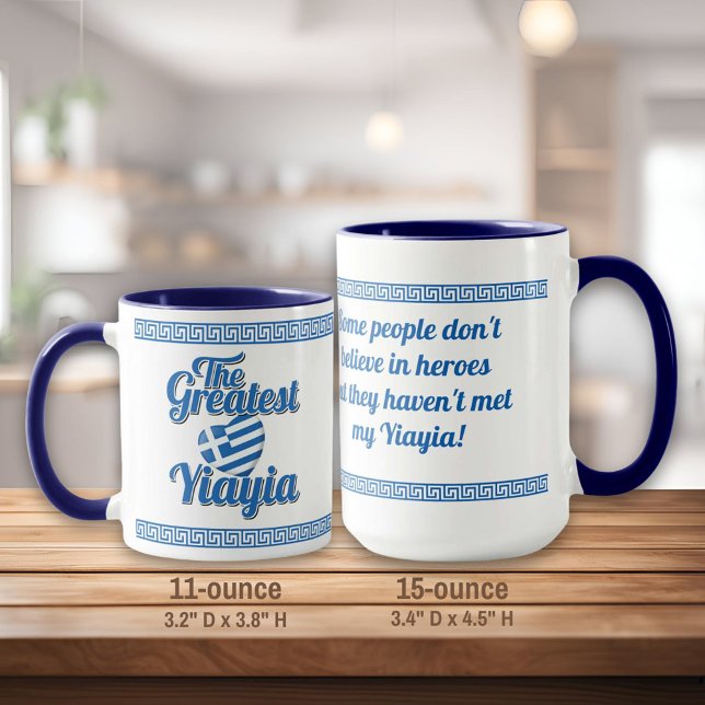 Beste Yiayia-Tasse Tasse (Von Creator hochgeladen)