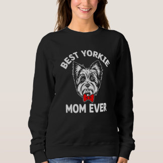 Beste Yorkie-Mutter überhaupt Hunde-Mutter Humor F Sweatshirt