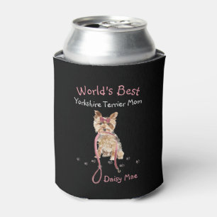 Beste Yorkshire Terrier-Mama der Welt Watercolor N Dosenkühler