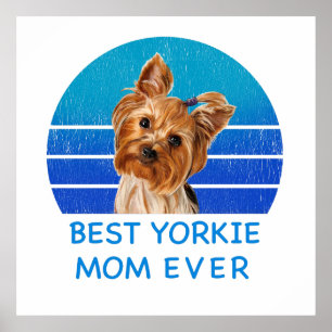 Beste Yorkshire Terrier Mom Poster