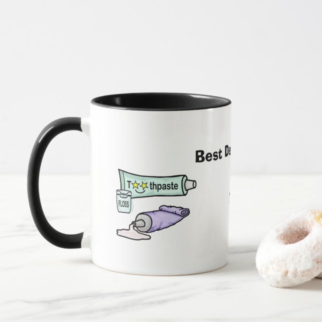 Beste Zahnärztin je Tasse (Mit Donut)
