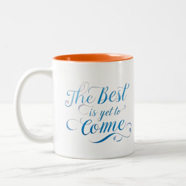Beste Zeit Kaffee Tasse (Links)