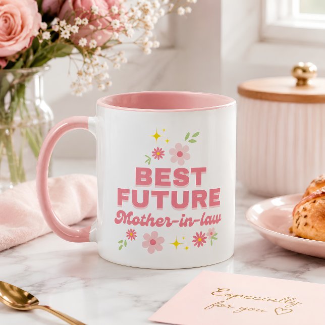 Beste Zukunft Schwiegermutter Funny Tasse (Von Creator hochgeladen)