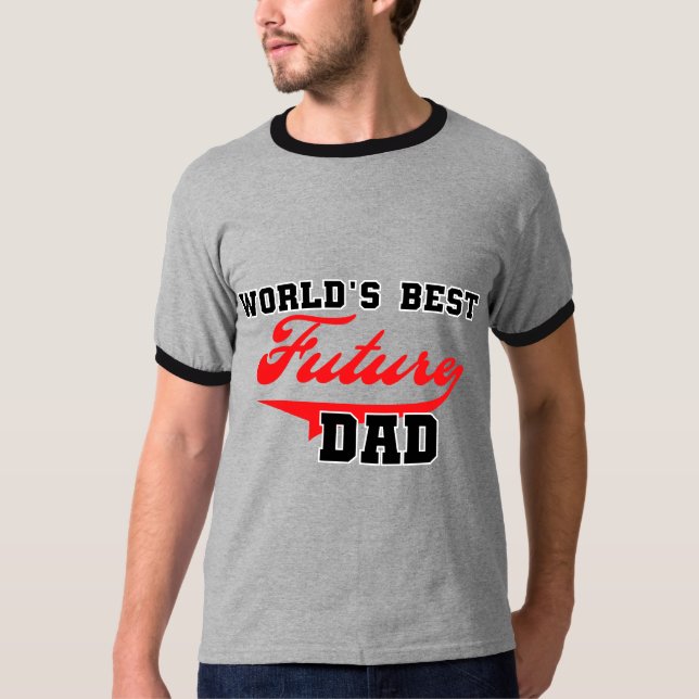 Beste zukünftige der Vater-T-Shirts und Geschenke T-Shirt (Vorderseite)
