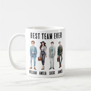 Beste Zusammenarbeit je - Das beste Team bejubeln Kaffeetasse