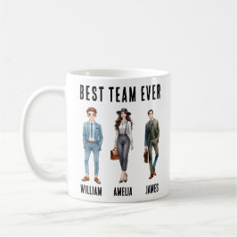 Beste Zusammenarbeit je - Das beste Team bejubeln Kaffeetasse