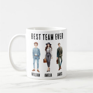 Beste Zusammenarbeit je - Das beste Team bejubeln Kaffeetasse