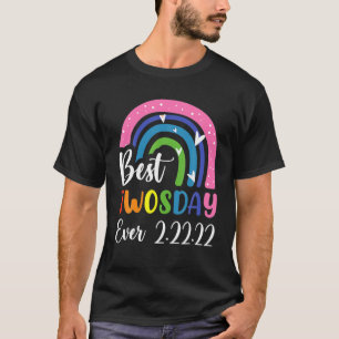 Beste Zwei Tage je 2-22-22 Zweitwos Tag 2022 Lehre T-Shirt