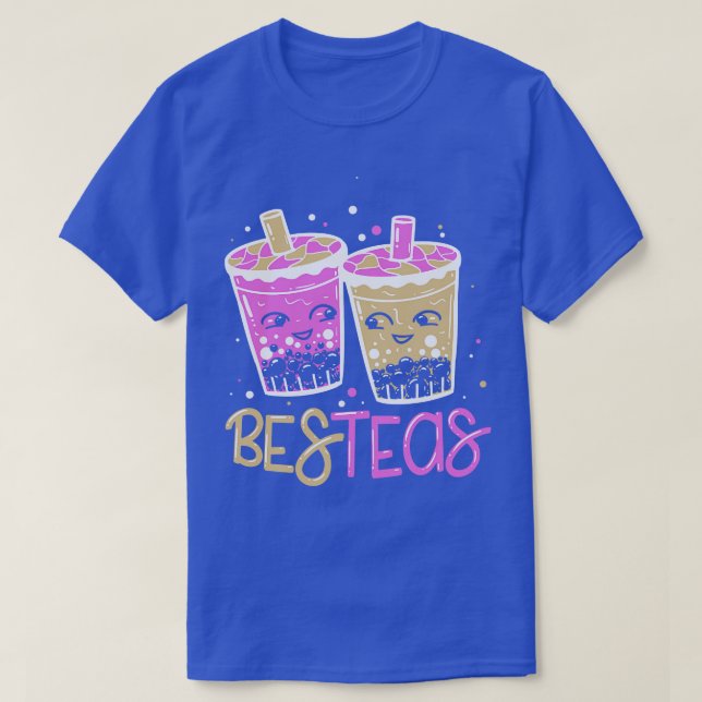 BesTeas Funny Bubble Tee BESTE FREUNDIN Bestie Nie (Design vorne)