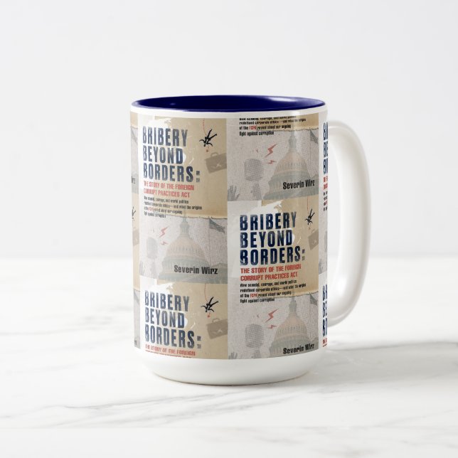 Bestechung jenseits der Grenzen Tasse (VorderseiteRechts)