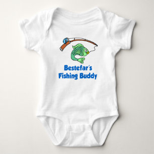 Bestefars Fischen-Freund Baby Strampler