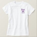 Bestehen des laufenden Jahres - mit Ihren Initiale Besticktes T-Shirt<br><div class="desc">Hochzeitsfeier T - Shirt für alle Mitglieder des Party Groom T - Shirt BestMan T - Shirt Trauzeuge T - Shirt Usher T - Shirt RingBearer T - Shirt - 7 Worte zu einer langen und glücklichen Ehe - ich bedaure - Ja, Liebe - Es ist mein Fault-Hochzeitszubehör T -...</div>