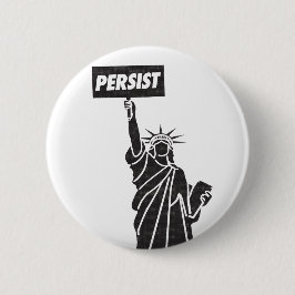 Bestehen Sie für Freiheitsknopf-Abzeichen fort Button