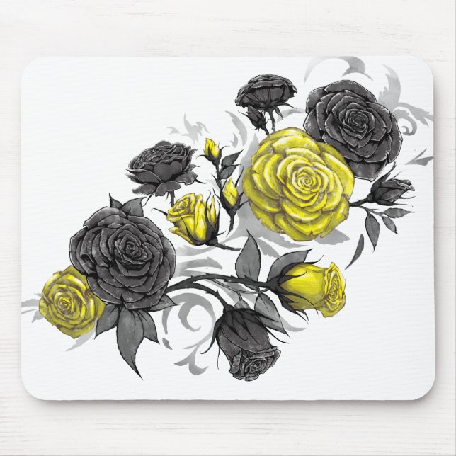 Bestehende Rose Mousepad (Vorne)