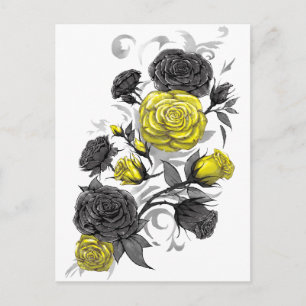 Bestehende Rose Postkarte