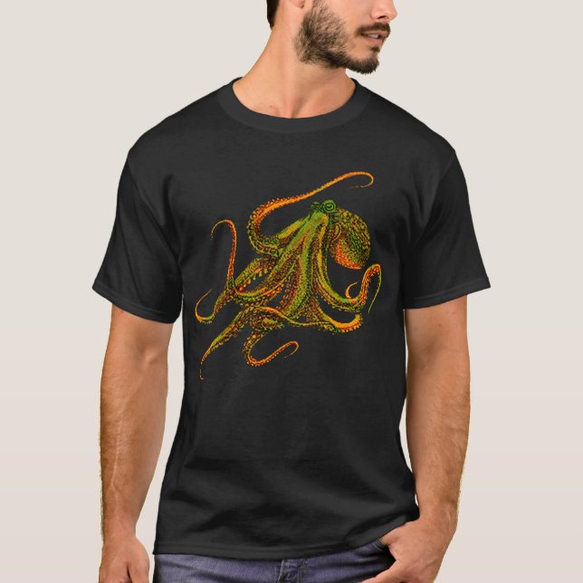 Bestellen des Octopus-T-Shirts von Männern: Phanta T-Shirt (Vorderseite)