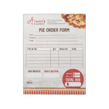 Bestellformular für Bäckereien