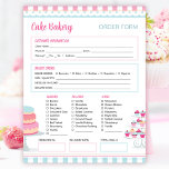 Bestellformular für Backwaren und Backwaren Notepa Notizblock<br><div class="desc">Ein Notizblock für Sie, um Bestellungen von Zuhause oder Bäckerei zu nehmen. Alle Felder sind individuell anpassbar, sodass Sie es zu Ihrem eigenen machen können! Jede Seite wird leer auf der Rückseite, sodass Sie zusätzliche Zeichnungen oder Notizen über die Bestellung dort hinzufügen können. Ideal für Bäckereien, die nach Maß Kuchen,...</div>