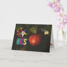 Bestellung der Weihnachtskarte des Oststerns Karte