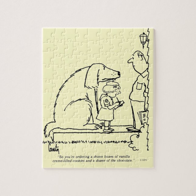 Bestellung von Cookies Puzzle (Vertikal)