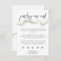 Bestellung von Gold Juwelierservice-Karten für kle