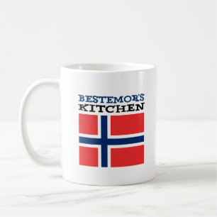 Bestemor's Kitchen Norwegische Großmutter Kaffeetasse