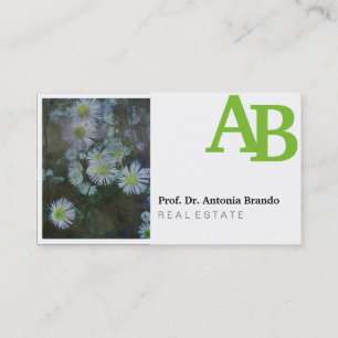 Bestens mit Portrait-Bildern Visitenkarte