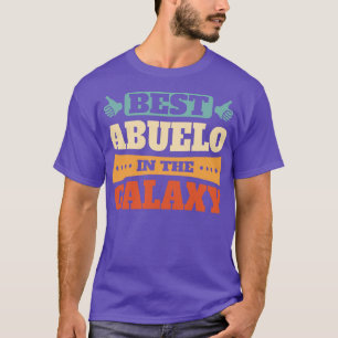 Bester Abuelo im Universum Lustiger Opa T-Shirt