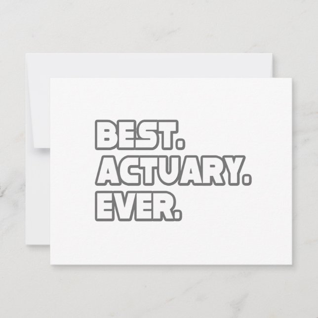 Bester Aktuar (Vorderseite)