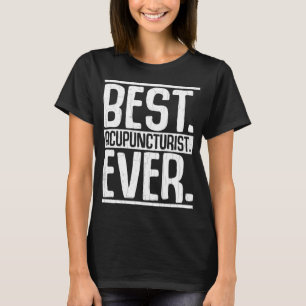 Bester Akupunkturist je Akupunkturnadeln Graph T-Shirt