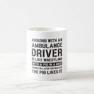 Bester Ambulanzfahrer Paramedic Emergency Funny Kaffeetasse