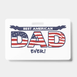 Bester American Dad Ever Ausweis