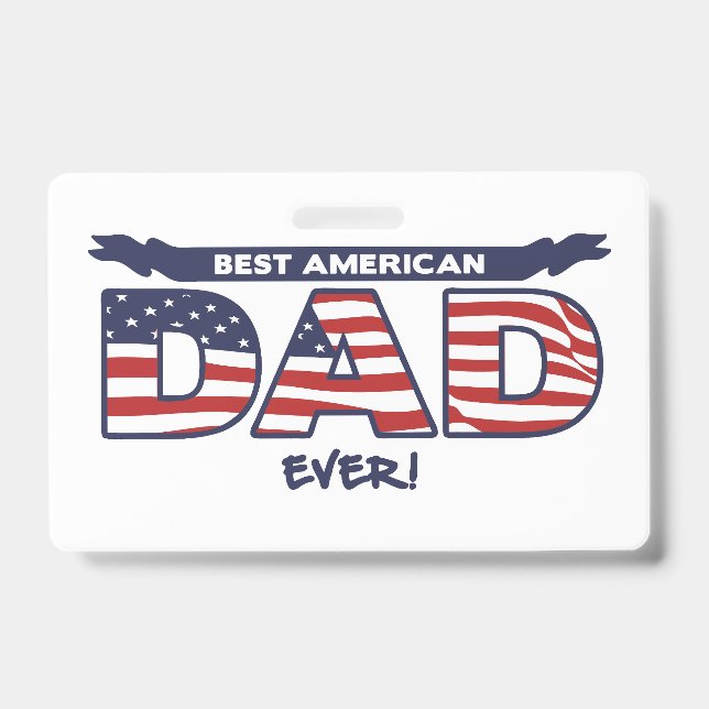 Bester American Dad Ever Ausweis (Vorderseite)