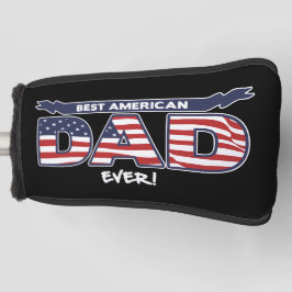 Bester American Dad Ever Golf Headcover
