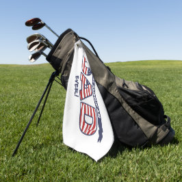 Bester American Dad Ever Golfhandtuch
